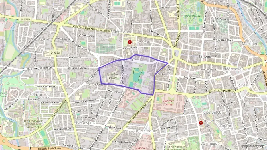 Appartement 110 m² quatre pièces à vendre à Tarbes Appartement 110 m² quatre pièces à vendre à Tarbes