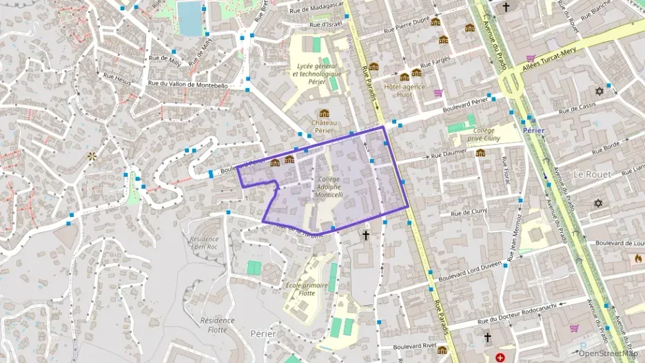 Appartement 129 m² cinq pièces à vendre à Marseille 8e Arrondissement