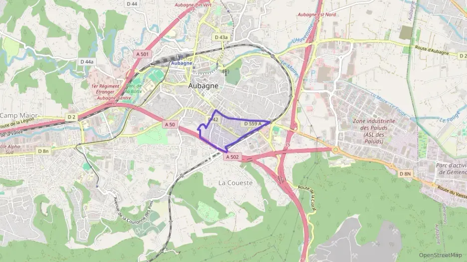 Appartement 81 m² quatre pièces à vendre à Aubagne