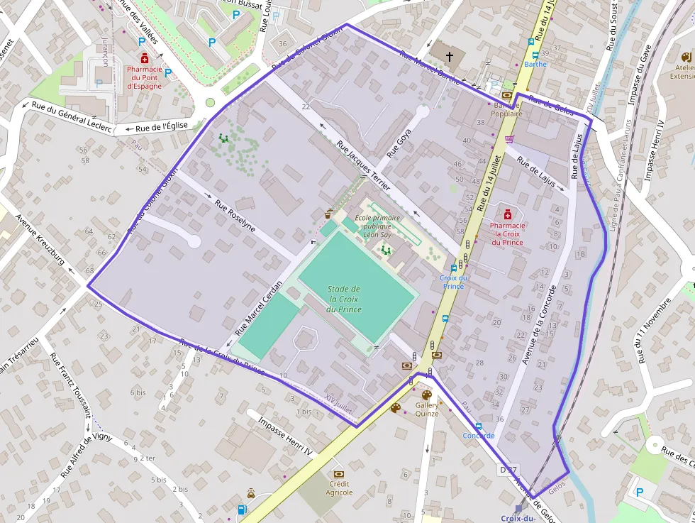 Appartement 28 m² une piece à vendre à Pau