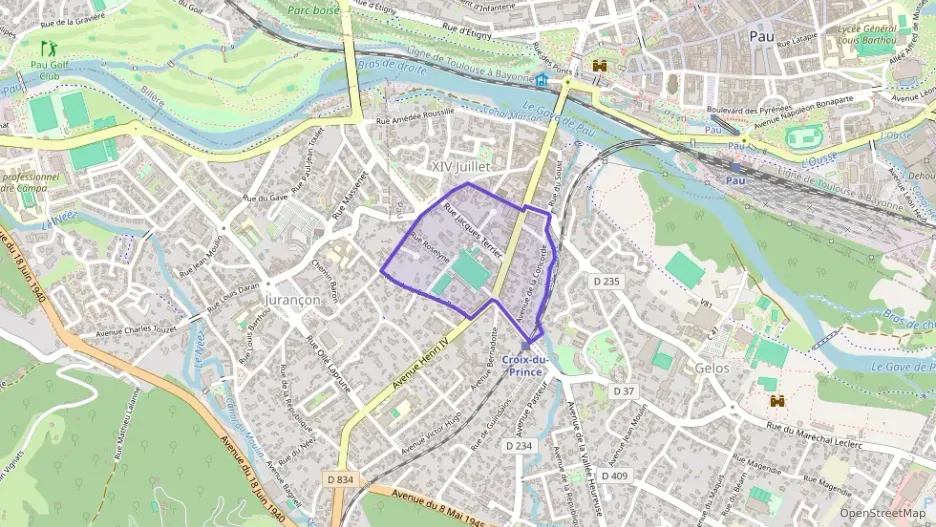 Appartement 102 m² cinq pièces à vendre à Pau Appartement 102 m² cinq pièces à vendre à Pau