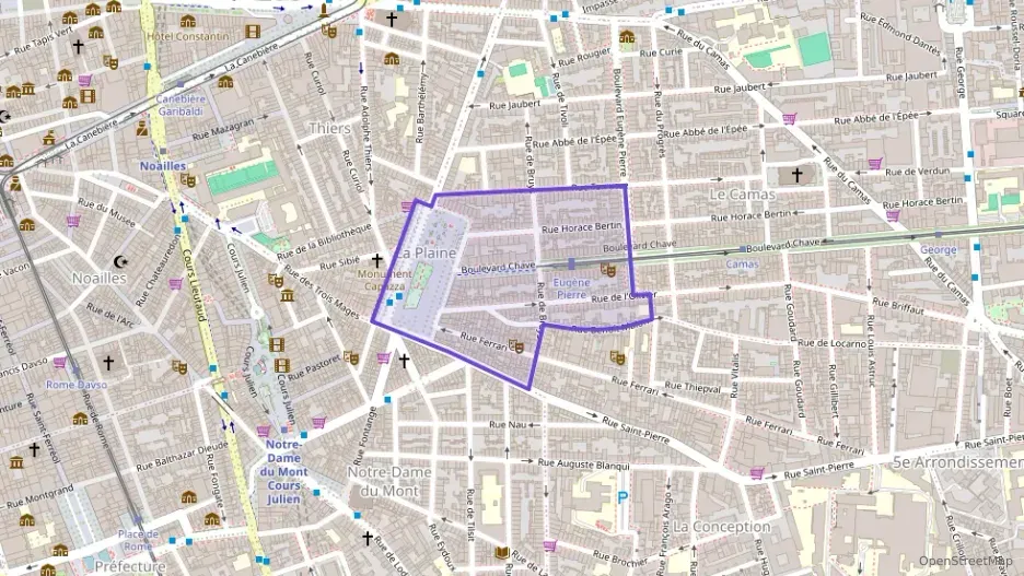 Appartement 61 m² trois pièces à vendre à Marseille 5e Arrondissement