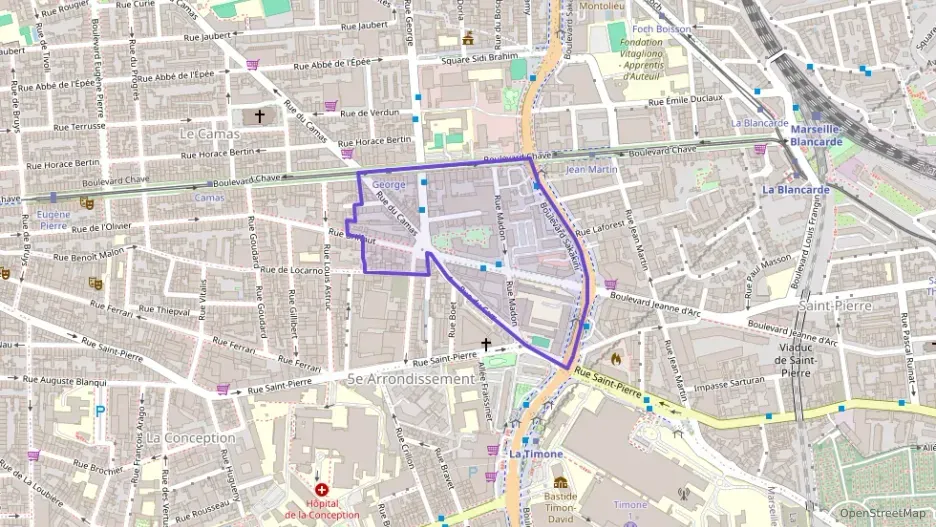 Appartement 44 m² deux pieces à vendre à Marseille 5e Arrondissement