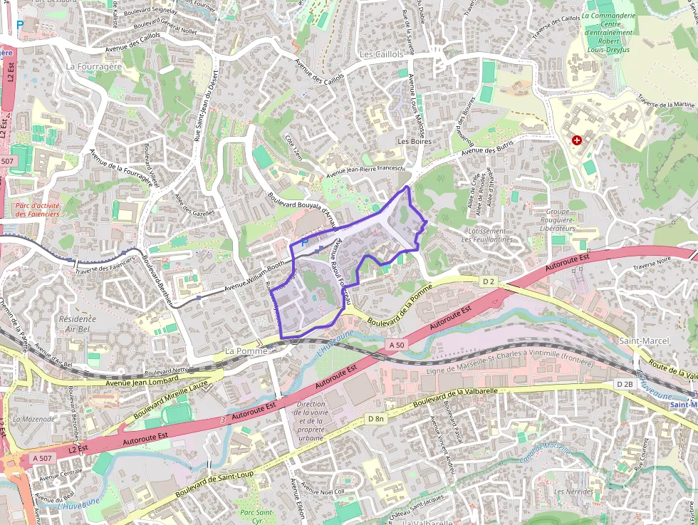 Appartement 93 m² quatre pièces à vendre à Marseille 11e Arrondissement