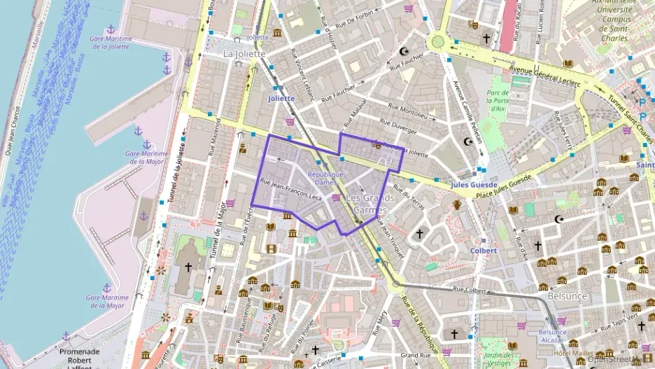 Appartement 49 m² deux pieces à vendre à Marseille 2e Arrondissement