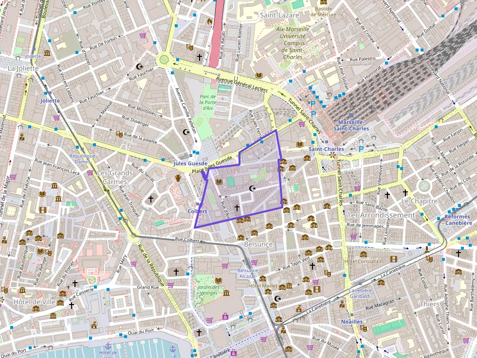 Appartement 40 m² une piece à vendre à Marseille 1er Arrondissement