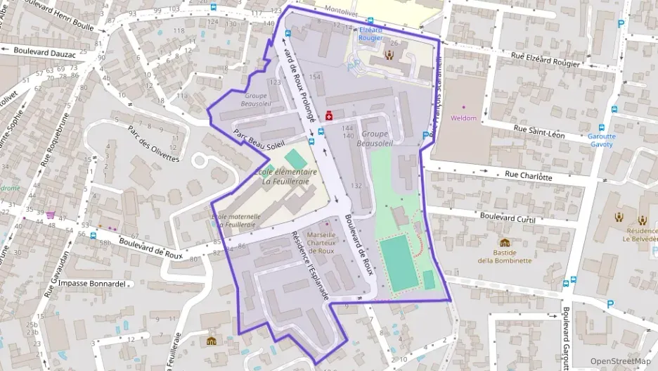 Appartement 44 m² deux pieces à vendre à Marseille 4e Arrondissement