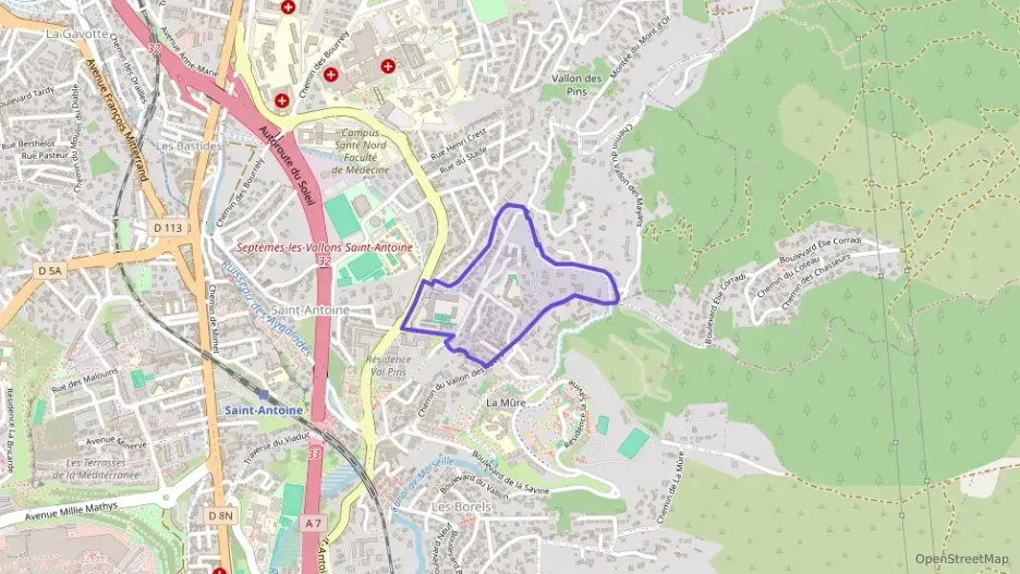 Appartement 68 m² deux pieces à vendre à Marseille 15e Arrondissement