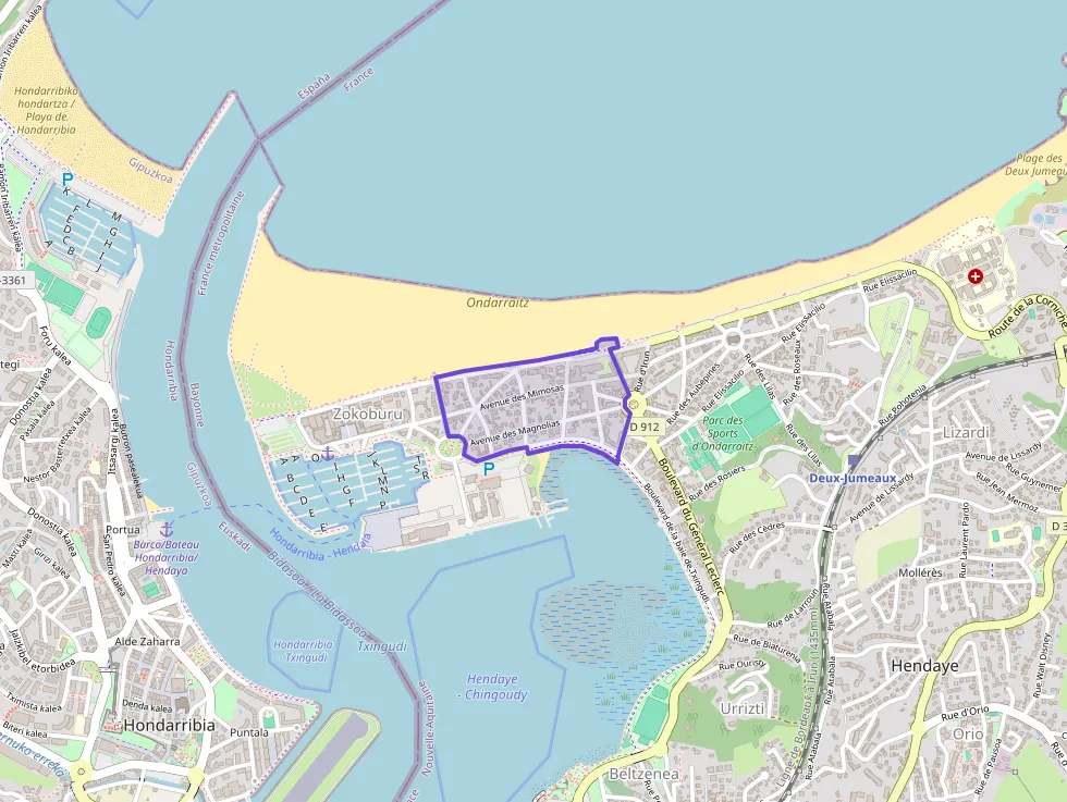 Appartement 39 m² deux pieces à vendre à Hendaye