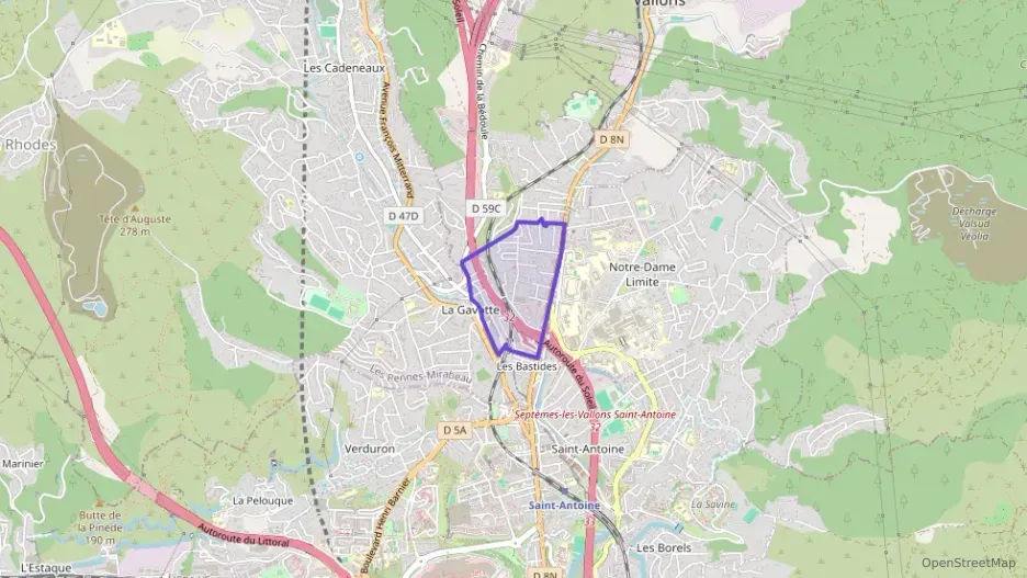 Appartement 64 m² trois pièces à vendre à Marseille 15e Arrondissement