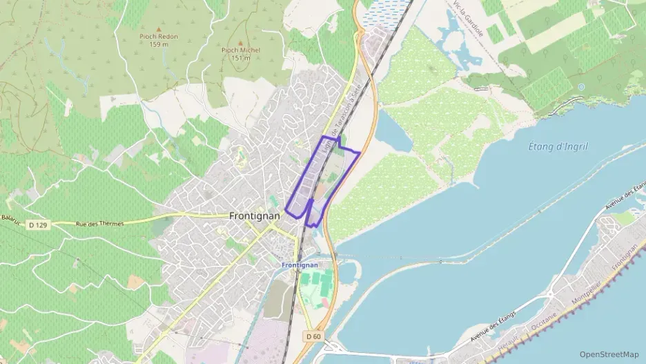 Appartement 43 m² deux pieces à vendre à Frontignan Appartement 43 m² deux pieces à vendre à Frontignan