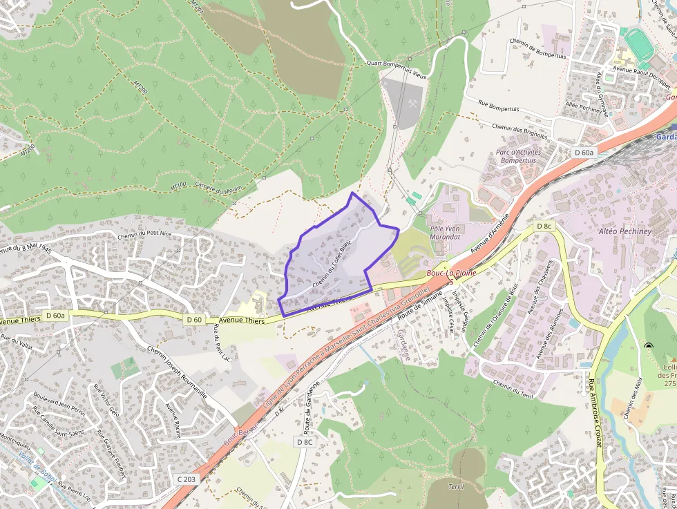 Appartement 69 m² trois pièces à vendre à Bouc-Bel-Air