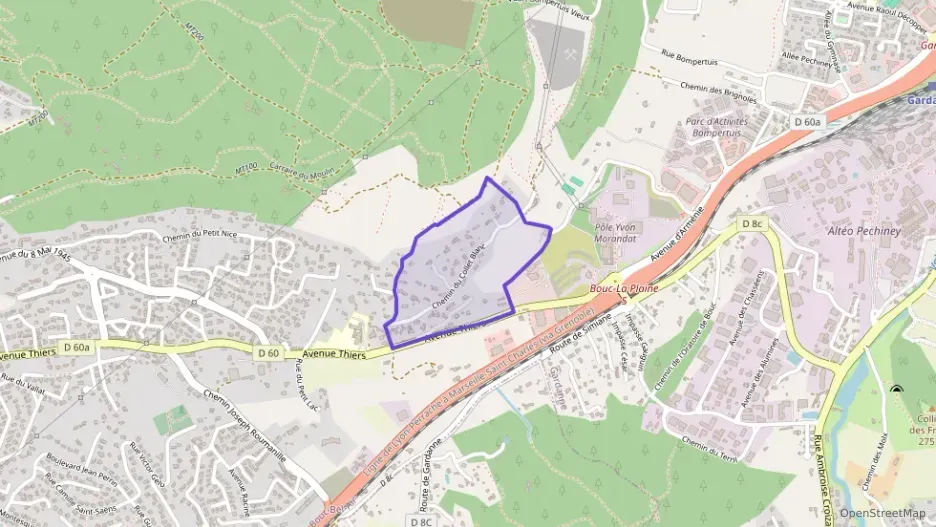 Appartement 69 m² trois pièces à vendre à Bouc-Bel-Air