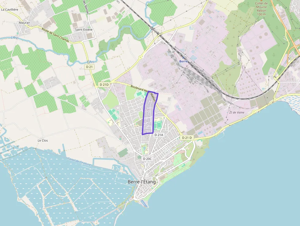 Appartement 86 m² trois pièces à vendre à Berre-l`Étang