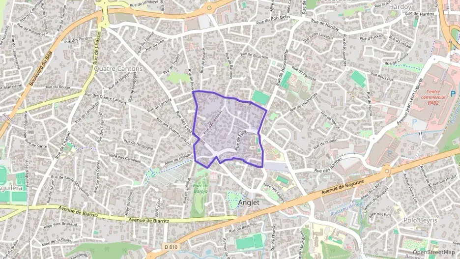 Appartement 69 m² trois pièces à vendre à Anglet