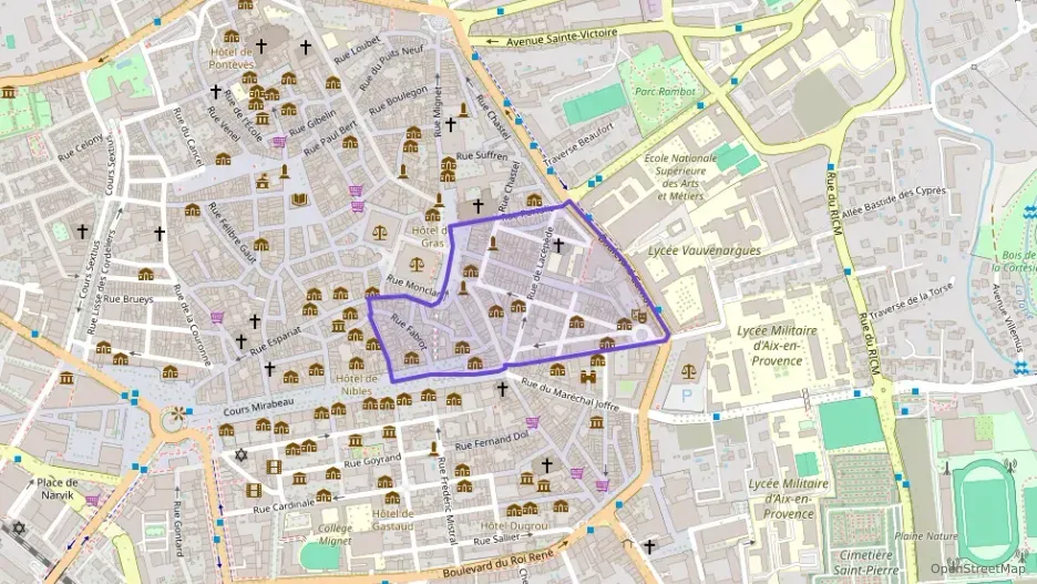 Appartement 70 m² trois pièces à vendre à Aix-en-Provence