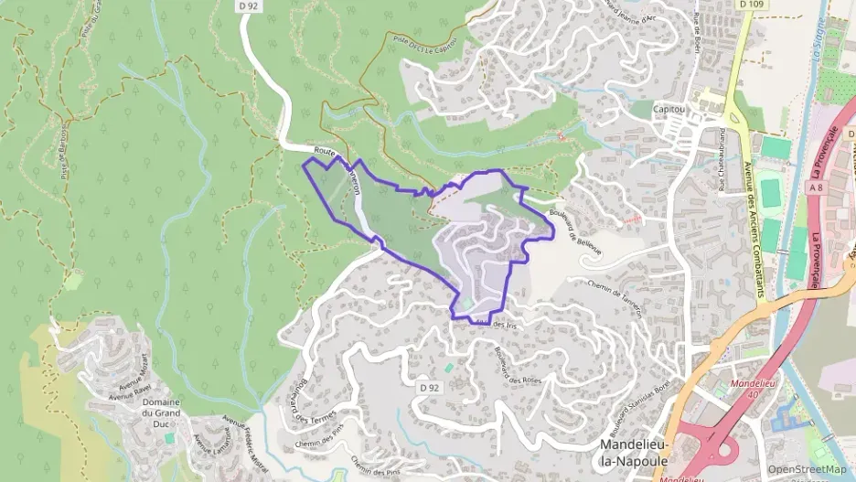 Appartement 39 m² deux pieces à vendre à Mandelieu-la-Napoule