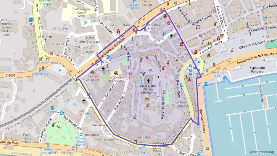 Appartement 56 m² trois pièces à vendre à Cannes