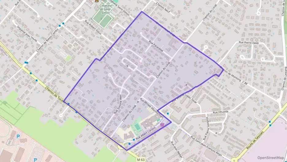 Appartement 39 m² deux pieces à vendre à Toulouse