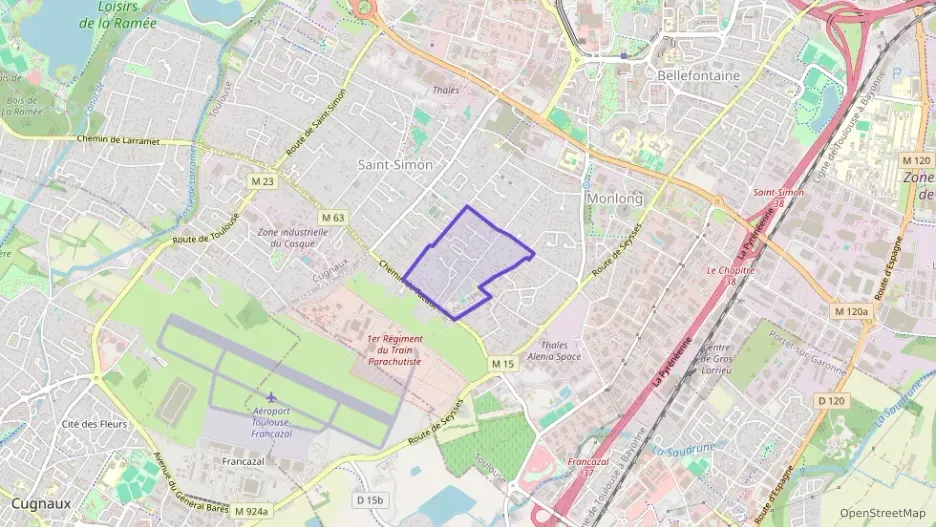 Appartement 39 m² deux pieces à vendre à Toulouse