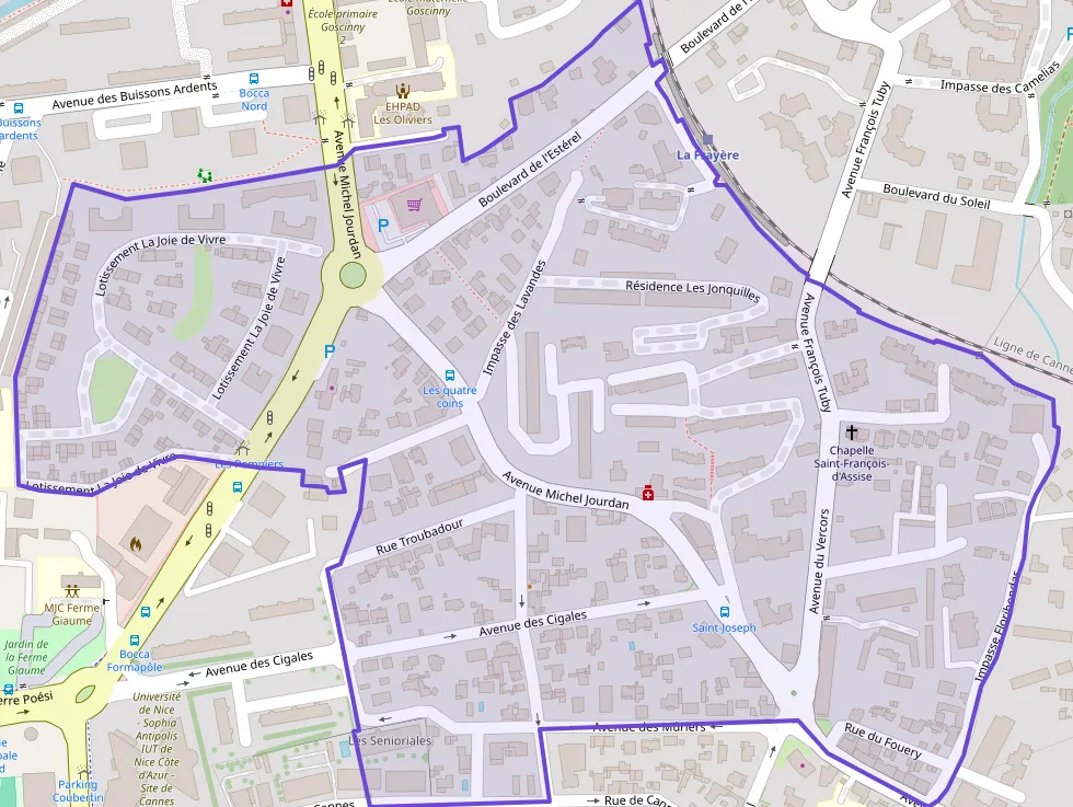 Appartement 56 m² trois pièces à vendre à Cannes