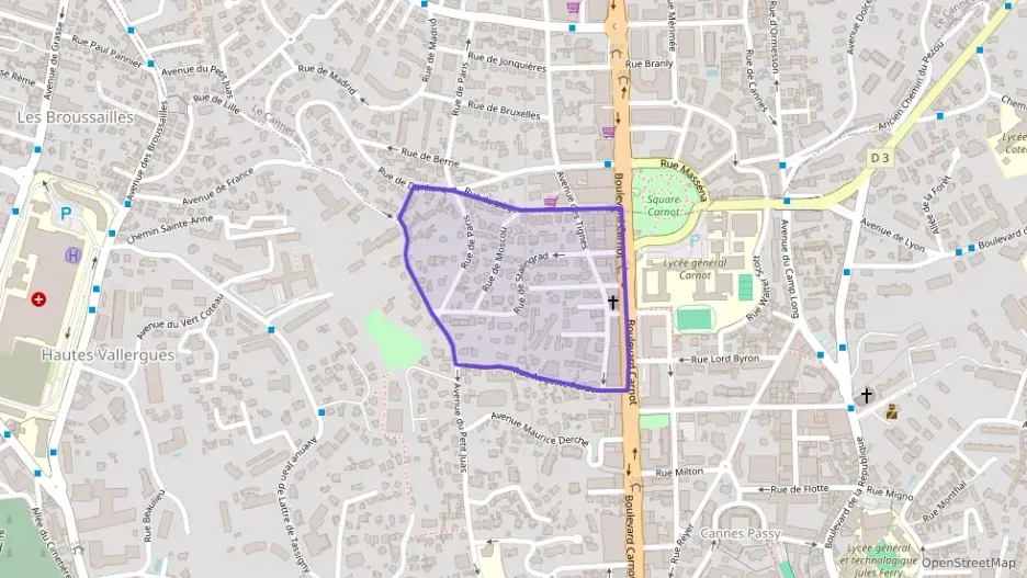 Appartement 57 m² trois pièces à vendre à Cannes