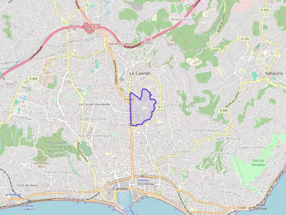 Appartement 64 m² quatre pièces à vendre à Le Cannet