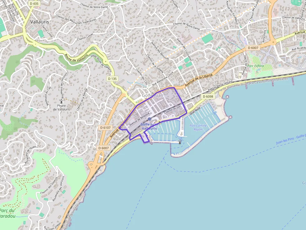 Appartement 51 m² deux pieces à vendre à Vallauris