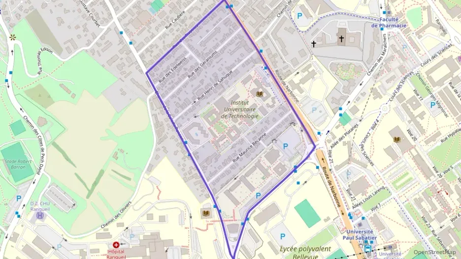 Appartement 49 m² deux pieces à vendre à Toulouse