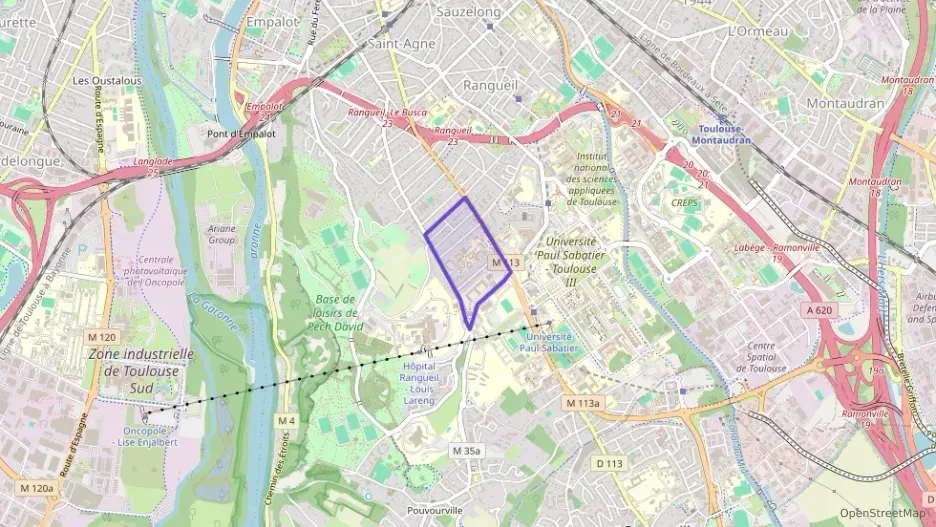 Appartement 49 m² deux pieces à vendre à Toulouse