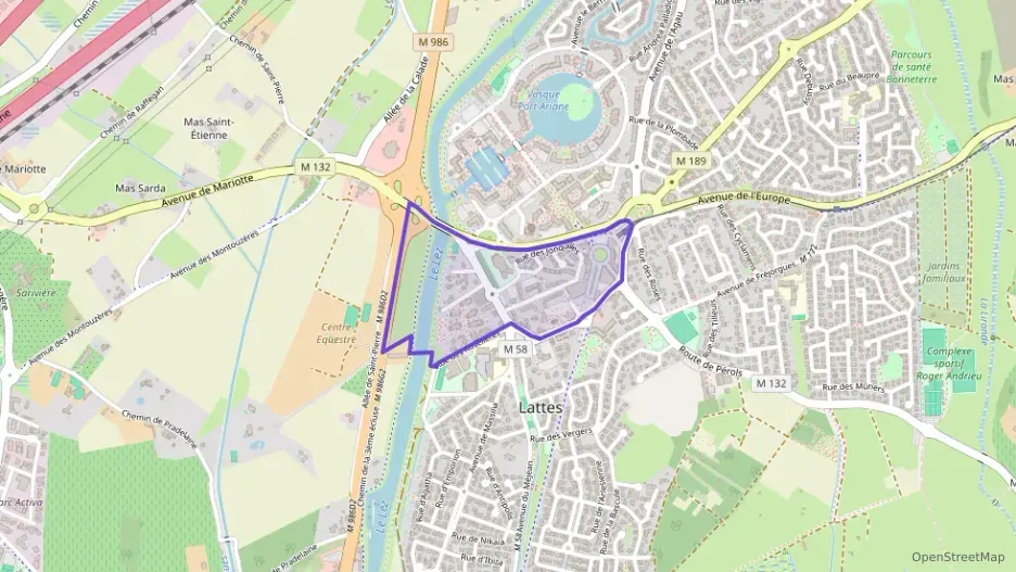 Appartement 45 m² deux pieces à vendre à Lattes