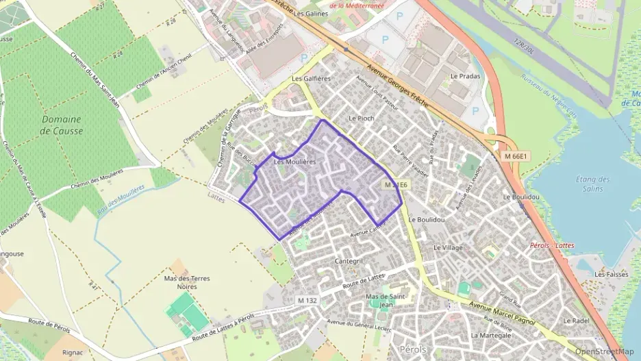 Appartement 85 m² trois pièces à vendre à Pérols