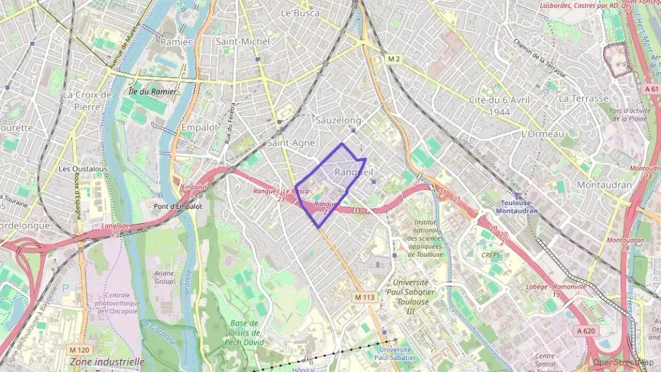 Appartement 46 m² deux pieces à vendre à Toulouse