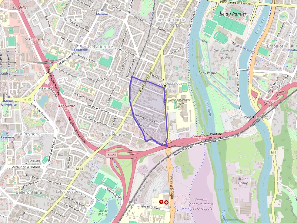 Appartement 20 m² une piece à vendre à Toulouse