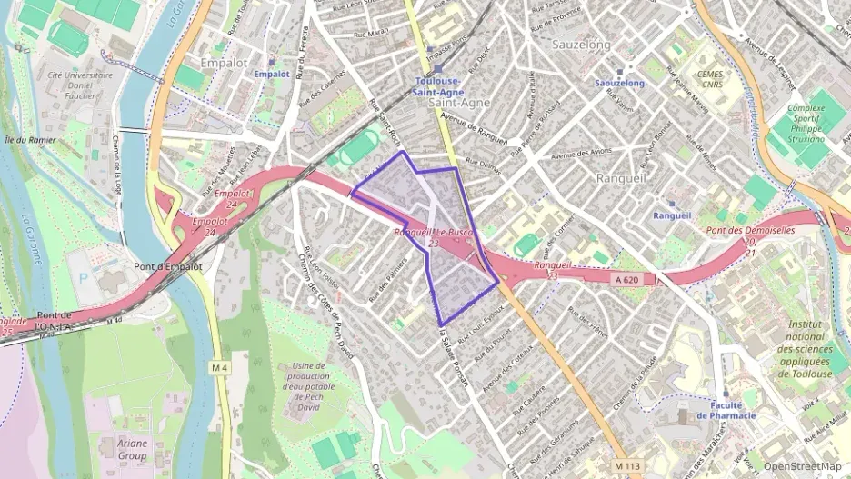 Appartement 53 m² trois pièces à vendre à Toulouse