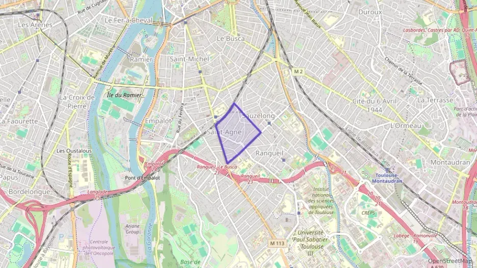 Appartement 63 m² trois pièces à vendre à Toulouse Appartement 63 m² trois pièces à vendre à Toulouse