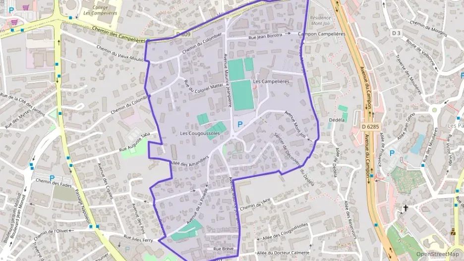 Appartement 76 m² trois pièces à vendre à Le Cannet