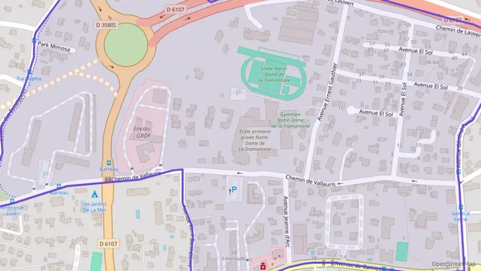 Appartement 58 m² deux pieces à vendre à Antibes