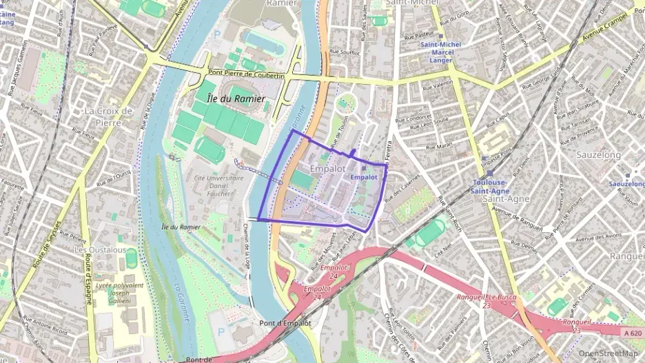 Appartement 44 m² deux pieces à vendre à Toulouse Appartement 44 m² deux pieces à vendre à Toulouse