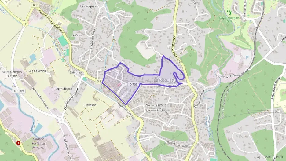 Appartement 64 m² trois pièces à vendre à La Roquette-sur-Siagne