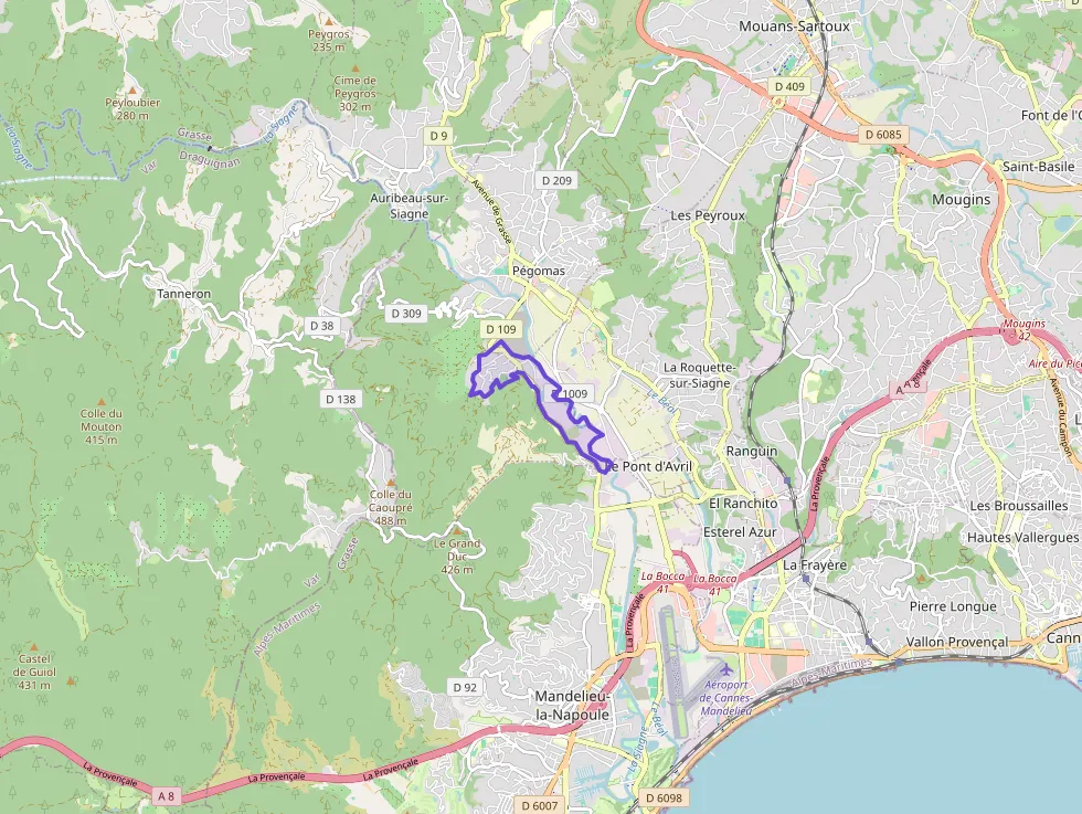 Appartement 38 m² deux pieces à vendre à Pégomas