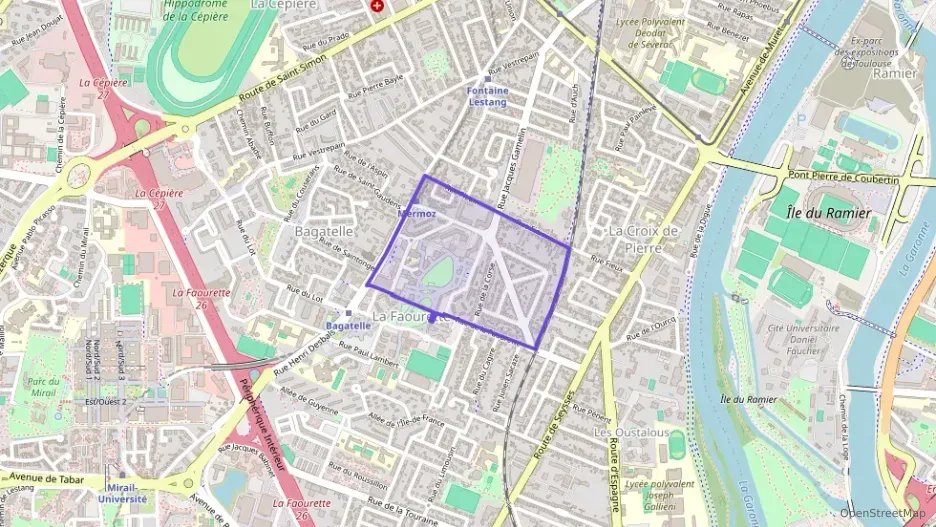 Appartement 61 m² trois pièces à vendre à Toulouse