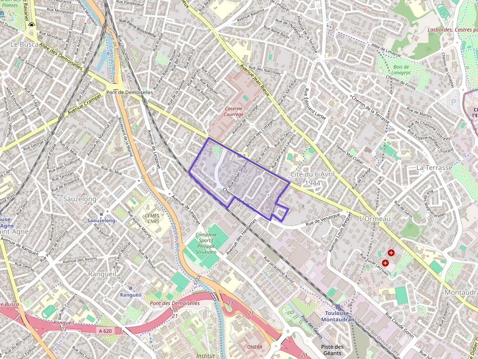 Appartement 46 m² deux pieces à vendre à Toulouse