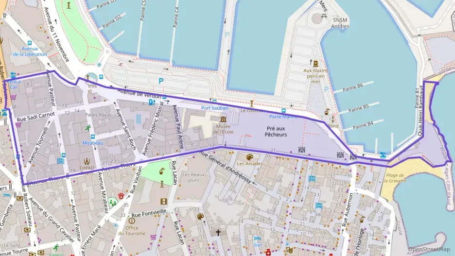 Appartement 68 m² trois pièces à vendre à Antibes