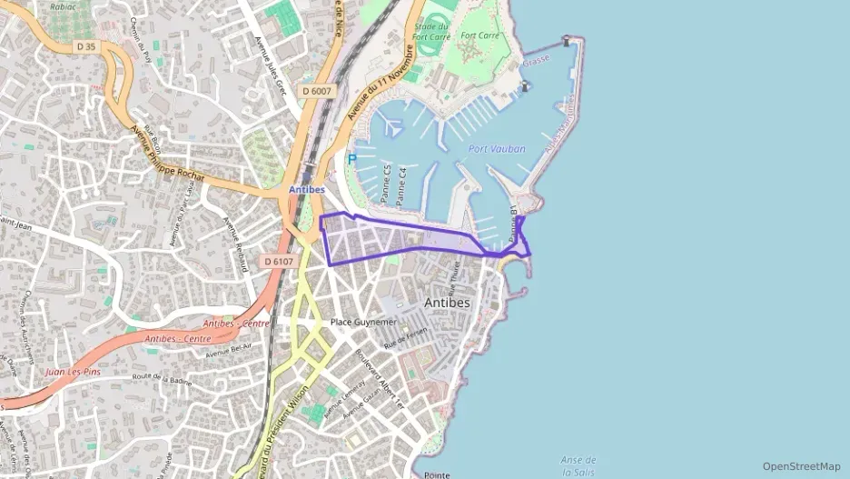 Appartement 68 m² trois pièces à vendre à Antibes