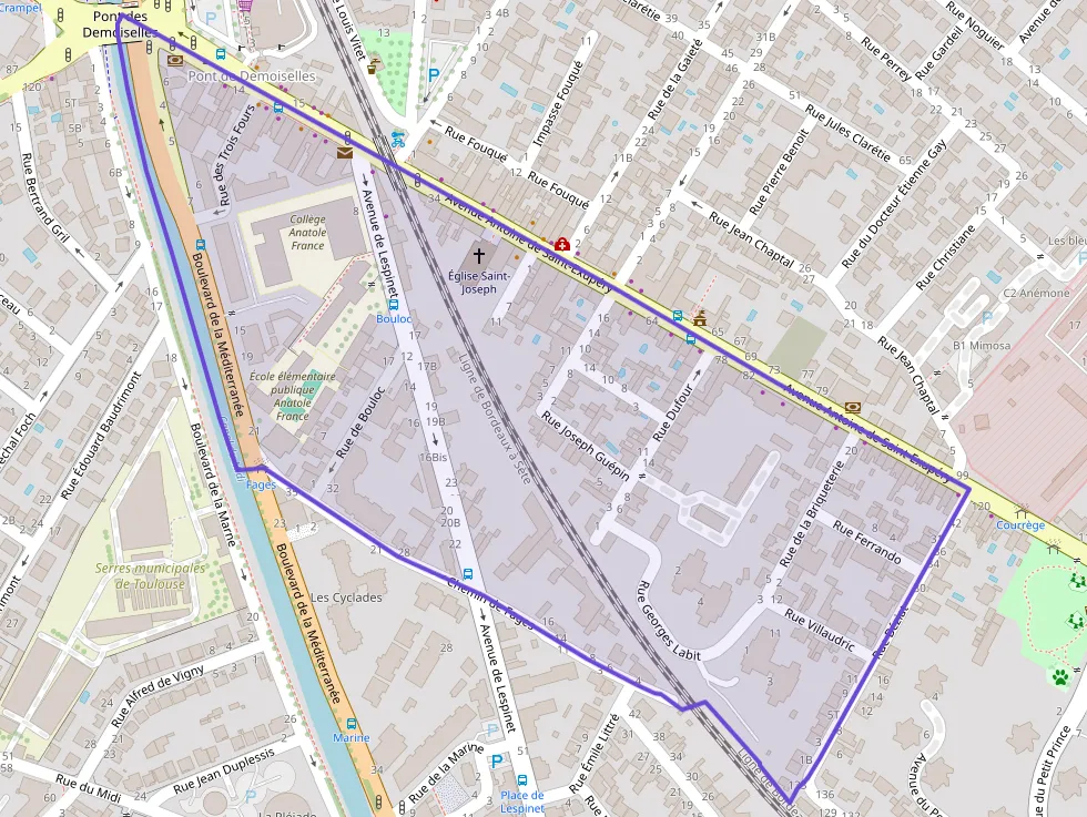 Appartement 49 m² trois pièces à vendre à Toulouse Appartement 49 m² trois pièces à vendre à Toulouse