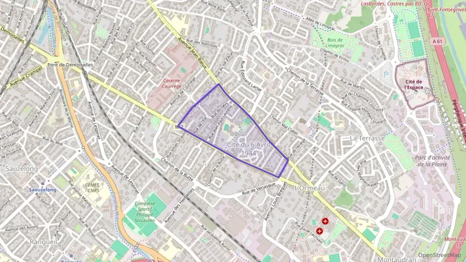 Appartement 47 m² deux pieces à vendre à Toulouse