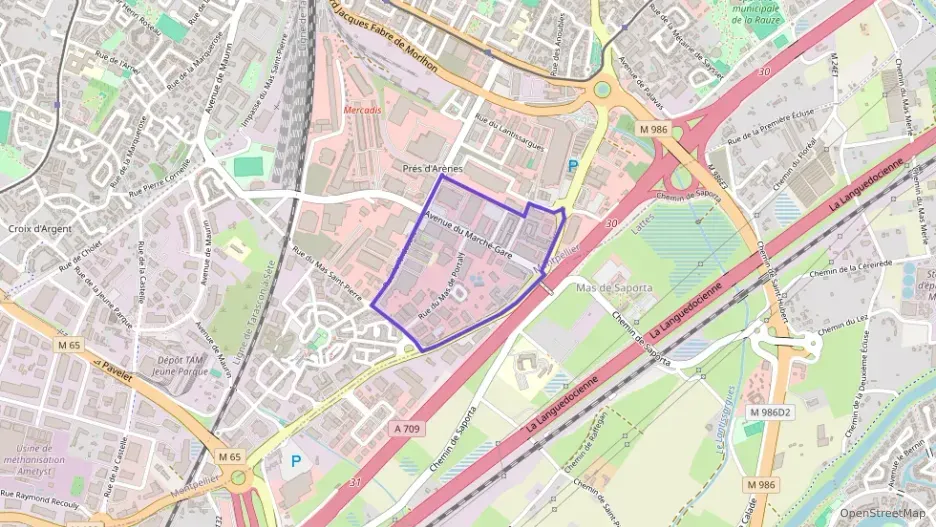 Appartement 67 m² trois pièces à vendre à Montpellier