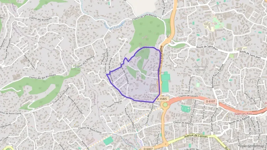 Appartement 47 m² deux pieces à vendre à Antibes