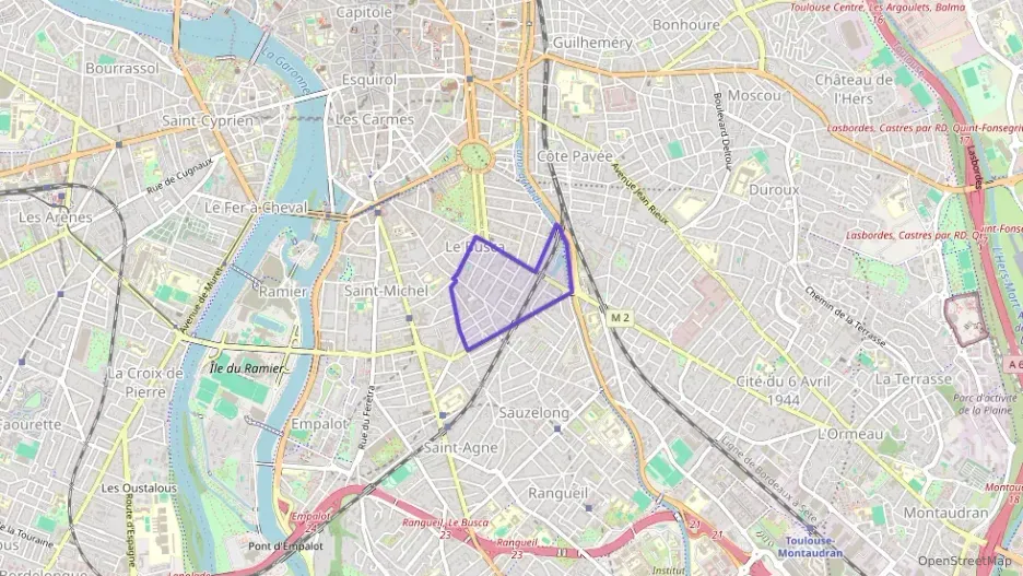 Appartement 21 m² une piece à vendre à Toulouse